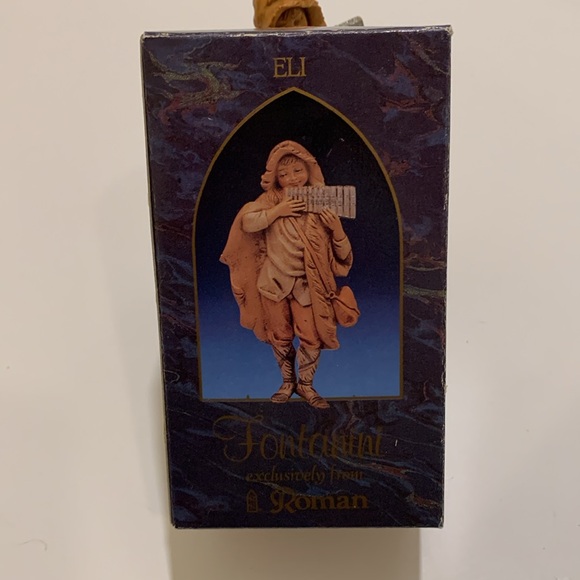 Fontanini nativity, Eli. From the 5” The Fontanini Heirloom Nativity. Item 52596 - Picture 2 of 3